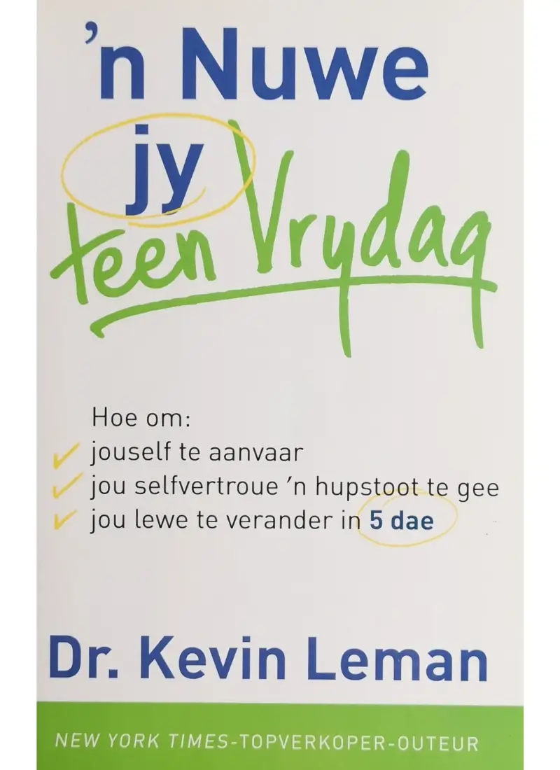 'n Nuwe jy teen Vrydag