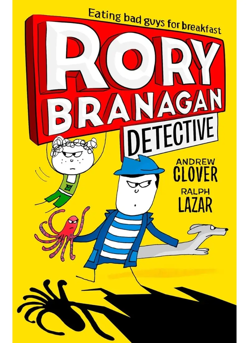 Cover of Rory Branagan: Detective by Andrew Clover and Ralph Lazar - second-hand book available at Lekker Lees