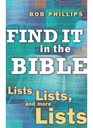 Find it in the Bible