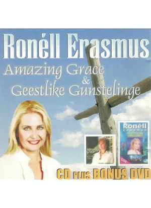 Ronell Erasmus - Amazing Grace / Geestelike Gunstelinge (CD en DVD)